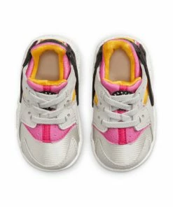 Nike Huarache Run (TD) - Light Bone/Lethal Pink/University Gold 10 Nike Huarache Run (TD) - Light Bone/Lethal Pink/University Gold