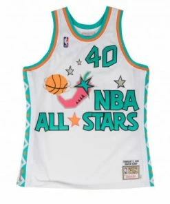 Mitchell & Ness Shawn Kemp Authentic Jersey 1996 All Star - White