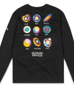 Billionaire Boys Club Moon Salutations L/S Tee - Black