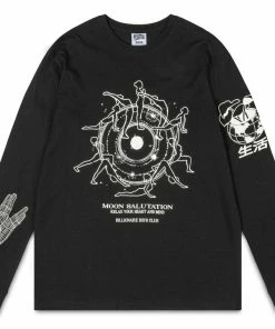 Billionaire Boys Club Moon Salutations L/S Tee - Black