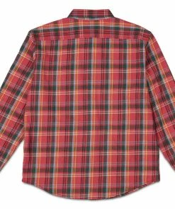 Billionaire Boys Club Relaxation Flannel - Lollipop Red