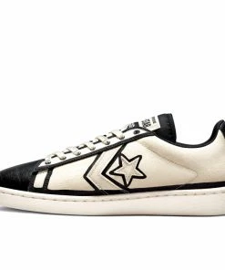 Converse X Joshua Vides Pro Leather - Natural Ivory/Black/White