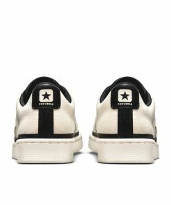 Converse X Joshua Vides Pro Leather - Natural Ivory/Black/White