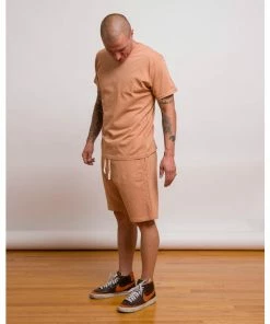 Standard Issue X BJ Betts Sweat Short - Camel Latest