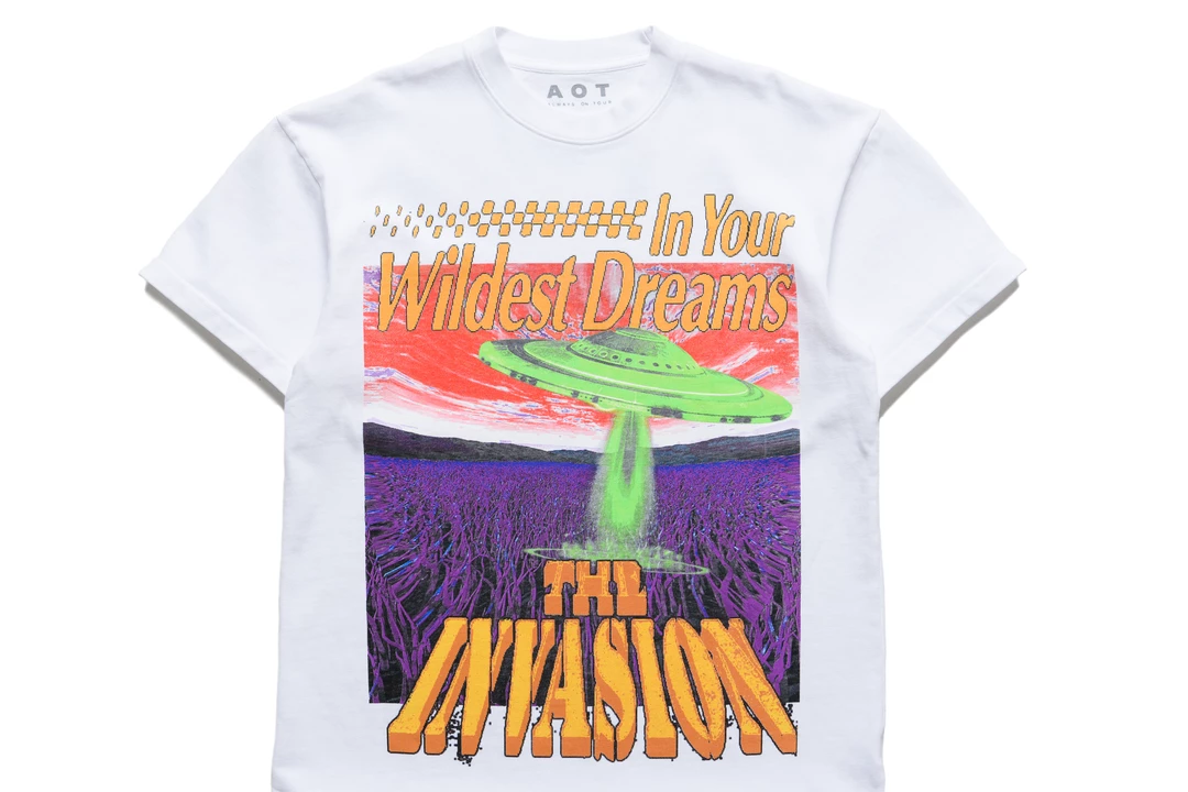 Always On Tour AOT Invasion Dreams Tee - White 2 Always On Tour AOT Invasion Dreams Tee - White