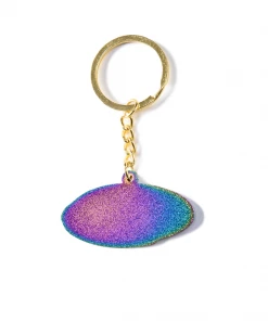 Always On Tour AOT Spinner Keychain - Iridescent