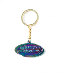 Always On Tour AOT Spinner Keychain - Iridescent
