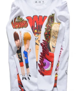 Always On Tour AOT Rags L/S Tee - White Latest