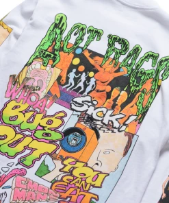 Always On Tour AOT Rags L/S Tee - White Latest