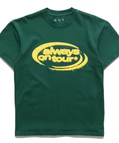 Always On Tour Latest AOT Spinner Tee - Green