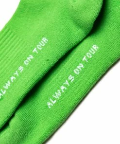 Always On Tour AOT Lo-Fi Socks - Green Latest
