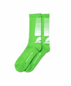 Always On Tour AOT Lo-Fi Socks - Green Latest