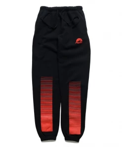 Always On Tour Latest AOT Lofi Sweats - Black/Red
