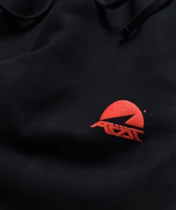 Always On Tour Latest AOT Lofi Sweats - Black/Red