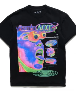 Always On Tour Latest AOT Vitamin Tee - Black