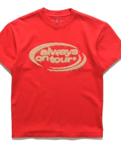 Always On Tour AOT Spinner Tee - Red