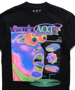 Always On Tour Latest AOT Vitamin Tee - Black