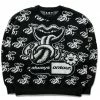 Always On Tour AOT Lips Sweater - Black/White