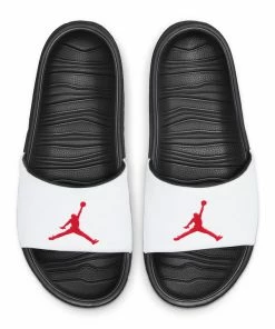 Jordan Brand Jordan Break Slides - Black/University Red/White