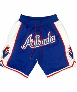 Latest Just Don MLB 'Atlanta Braves' Shorts - Blue