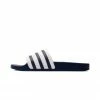 Adidas Adilette Slide - Adi Blue/White