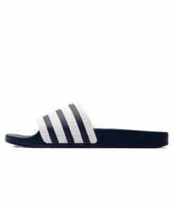 Sneaker Politics Shop 64 Adidas Adilette Slide - Adi Blue/White