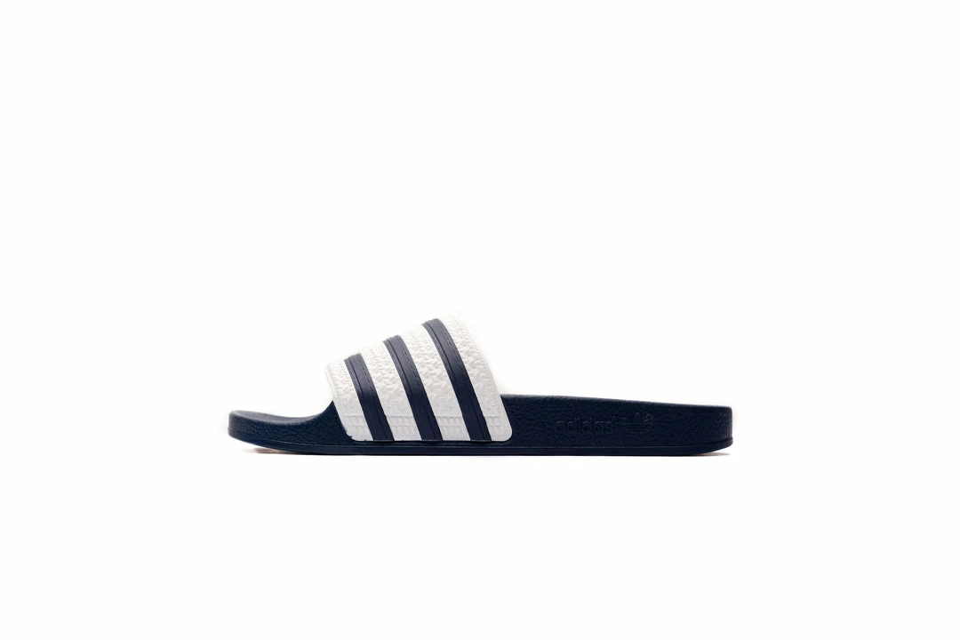 Adidas Adilette Slide - Adi Blue/White 1 Adidas Adilette Slide - Adi Blue/White
