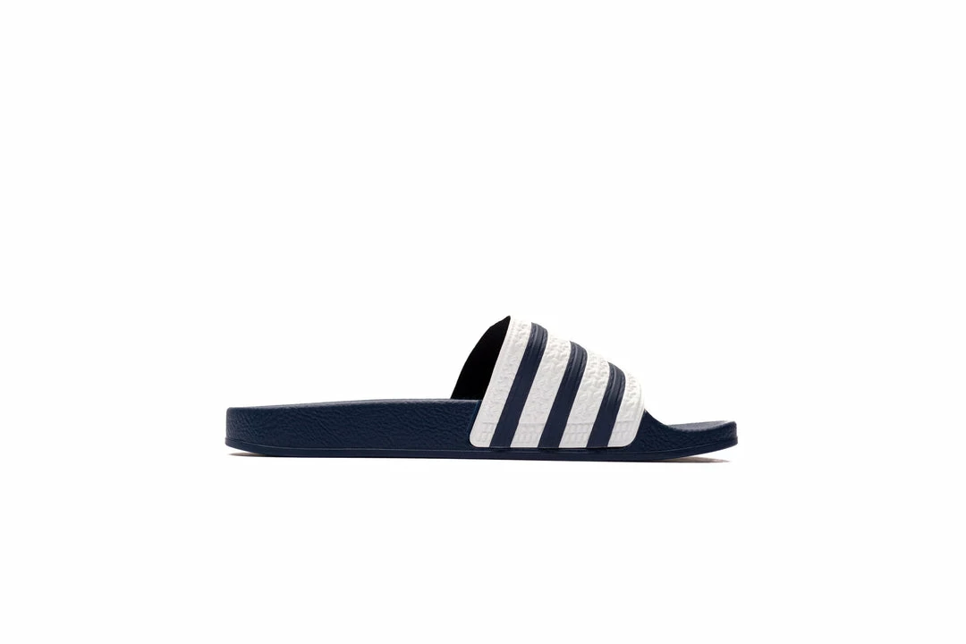 Adidas Adilette Slide - Adi Blue/White 2 Adidas Adilette Slide - Adi Blue/White