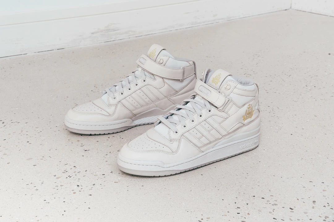 Leaders X Adidas Forum High - Clear Brown/Gold/Solar Red 7 Leaders X Adidas Forum High - Clear Brown/Gold/Solar Red