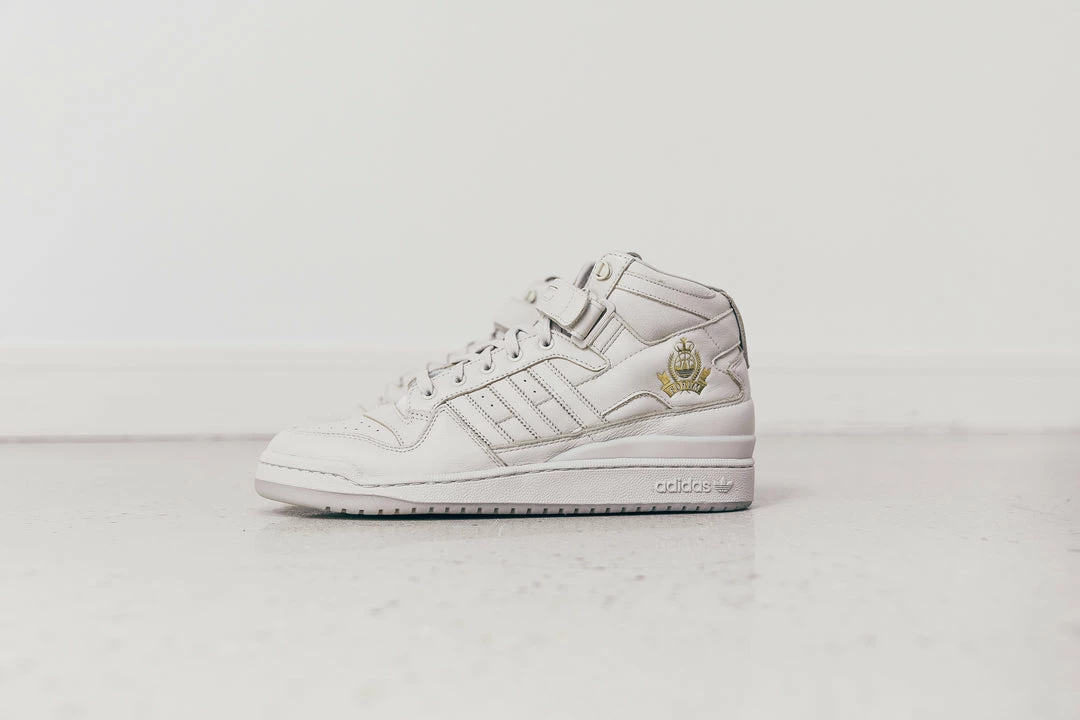 Leaders X Adidas Forum High - Clear Brown/Gold/Solar Red 8 Leaders X Adidas Forum High - Clear Brown/Gold/Solar Red