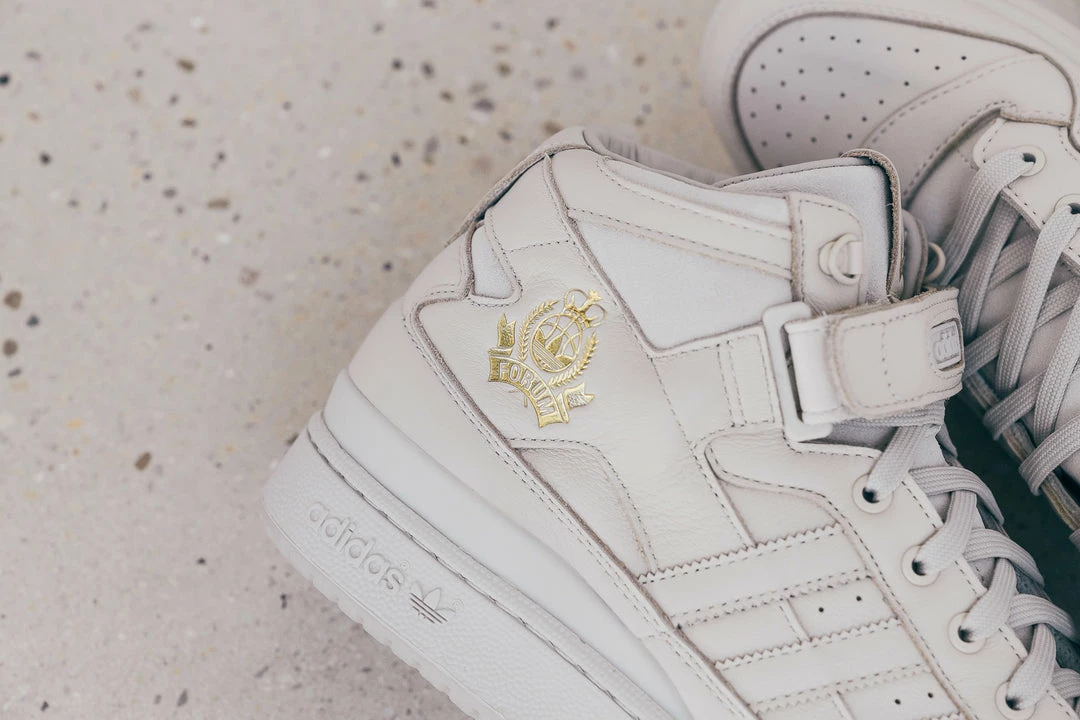 Leaders X Adidas Forum High - Clear Brown/Gold/Solar Red 9 Leaders X Adidas Forum High - Clear Brown/Gold/Solar Red