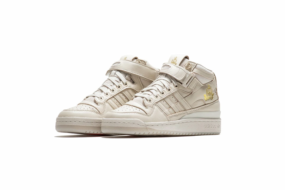 Leaders X Adidas Forum High - Clear Brown/Gold/Solar Red 2 Leaders X Adidas Forum High - Clear Brown/Gold/Solar Red