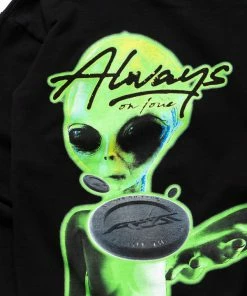 Always On Tour Latest AOT Invasion Hoodie - Black/Green