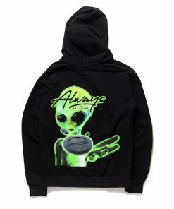 Always On Tour Latest AOT Invasion Hoodie - Black/Green