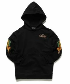 Always On Tour AOT Palm Tree Hoodie - Black Latest