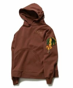 Always On Tour AOT Palm Tree Hoodie - Brown Latest