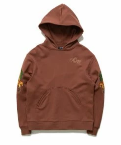 Always On Tour AOT Palm Tree Hoodie - Brown Latest
