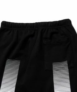 Always On Tour AOT Sweatshorts - Black/White