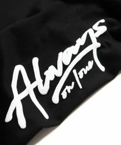 Always On Tour AOT Script Sweatpants - Black Latest