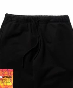 Always On Tour AOT Script Sweatpants - Black Latest