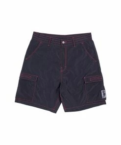 Pleasures Static Nylon Cargo - Black