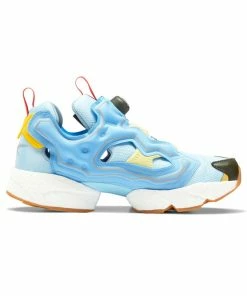 BBC X Reebok Instapump Fury Boost - Dandy Blue/Sky Blue/Yellow Sensation
