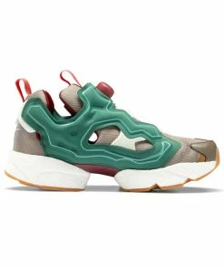 BBC X Reebok Instapump Fury Boost - Pine Green/Boulder Grey/Triathlon Red