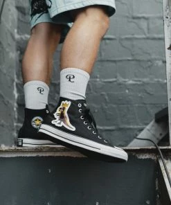 Converse X Basquiat Chuck Taylor All Star - Black/White/Yellow