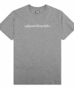 Billionaire Boys Club Satelite Knit Tee - Heather Grey