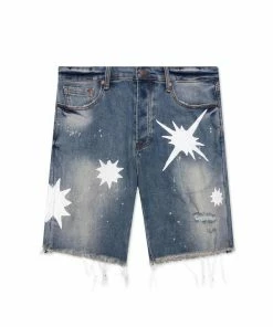 Billionaire Boys Club Sunburst Denim Short - Martian
