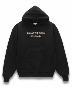 Honor The Gift Cobalt Puff Hoodie - Black