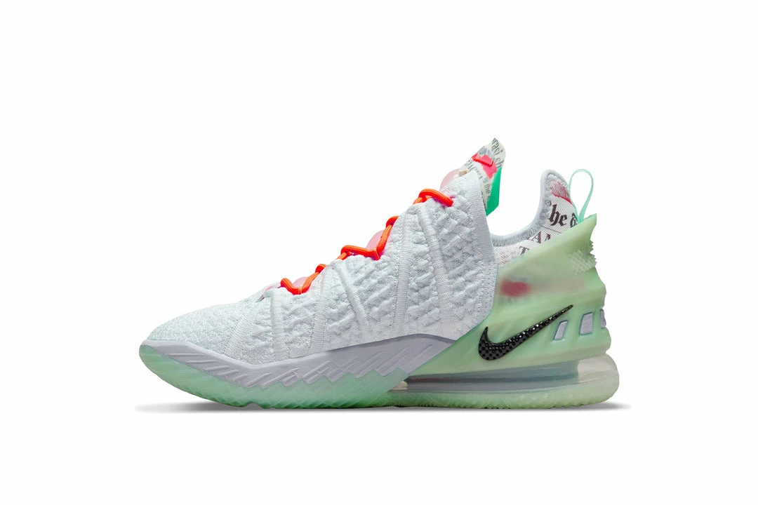 Nike LeBron 18 - Blue Tint/Dynamic Turq/Ghost 1 Nike LeBron 18 - Blue Tint/Dynamic Turq/Ghost