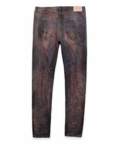 Purple Brand Slim Fit Jeans - Crimson Indigo Dirty Resin