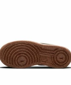 Nike Force 1 LV8 (PS) - Black/White/Black/Solar Flare